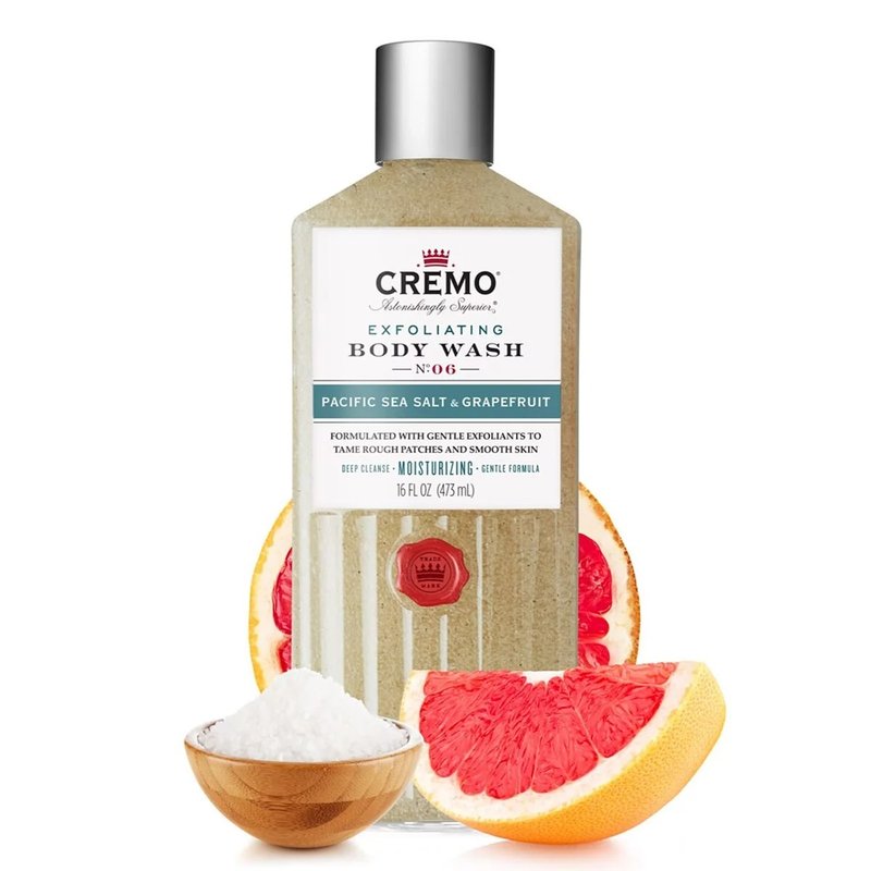 Cremo - 太平洋海鹽 去角質香水沐浴露 / 身體控油保濕香氛沐浴乳 - 沐浴乳/沐浴用品 - 其他材質 