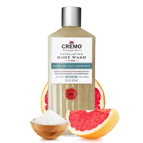 紳士洋行 The Gentry & Co. Cremo - 太平洋海鹽 去角質香水沐浴露 / 身體控油保濕香氛沐浴乳