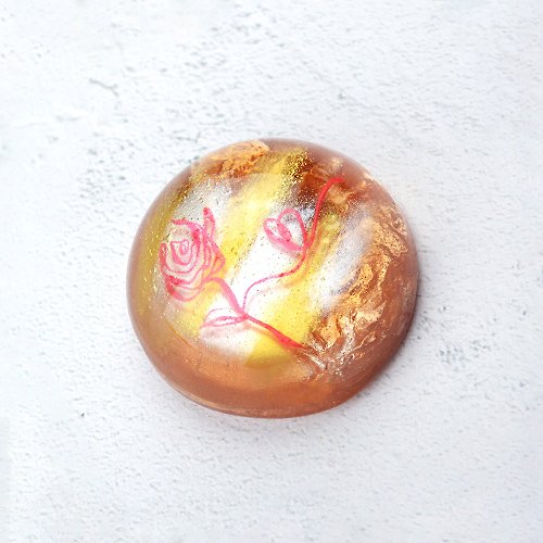 Pavo Jewelry & Art 【紅線月老】勇氣橙色愛情守護石 | Patronus Stones