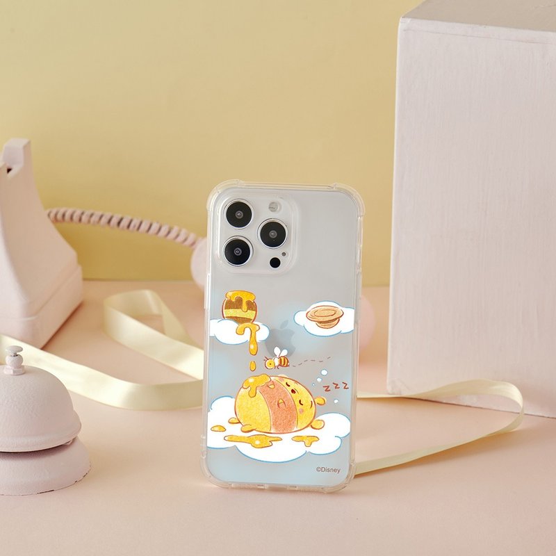 Disney Ufufy系列-小熊維尼的甜蜜夢境全氣囊防摔iPhone手機殼 - 手機殼/手機套 - 矽膠 多色