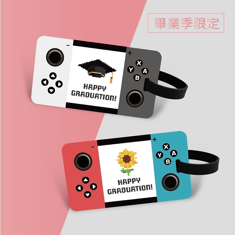 [Game console] Luggage tag/birthday gift/customized gift (set of two pieces) - Luggage Tags - Plastic Multicolor