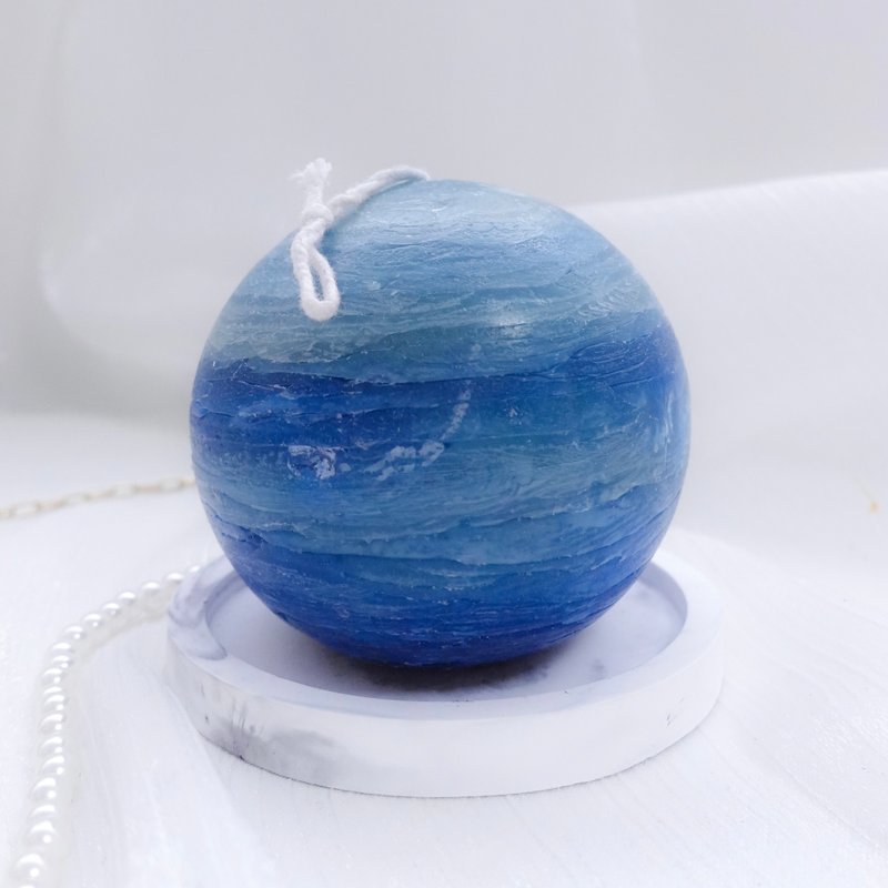 Planet Candle Workshop (Large Version) Galaxy Candle workshop丨One person forms a group - เทียน/เทียนหอม - ขี้ผึ้ง 