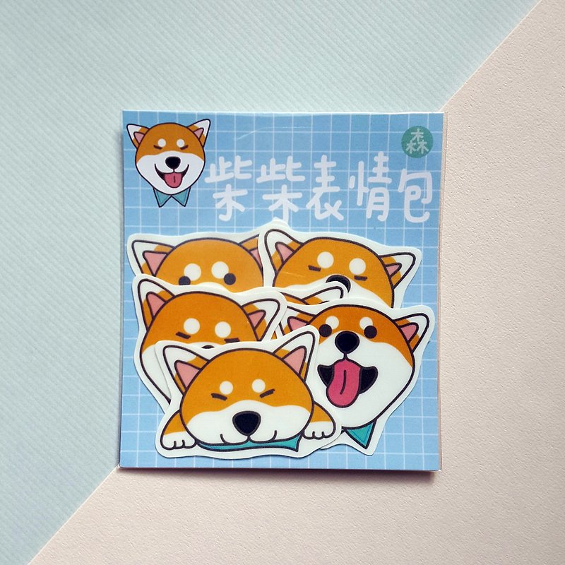 Chai Chai expression bag / sticker set - Stickers - Paper 