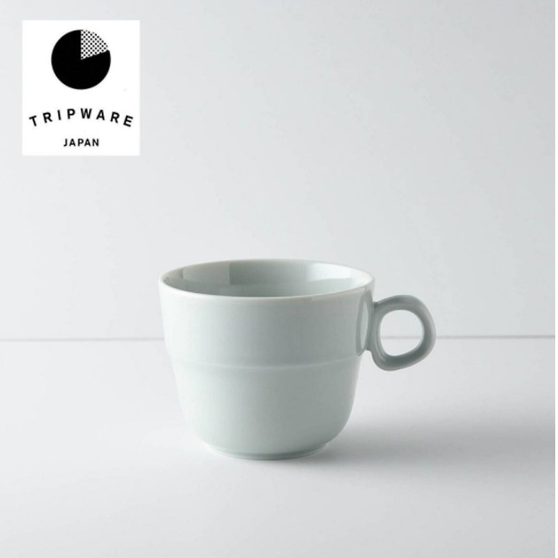 【Trip Ware Japan】Mug (Made in Japan)(Mino Ware)(Blue) - แก้วมัค/แก้วกาแฟ - ดินเผา 