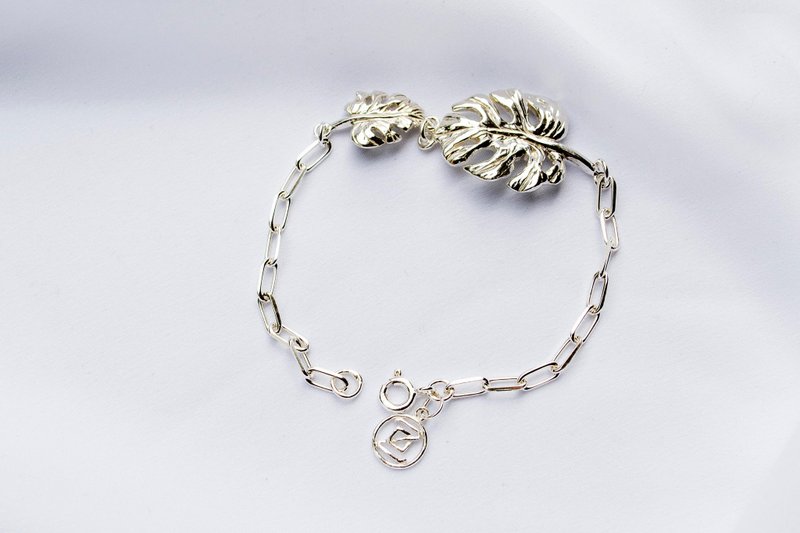 Taro See Bracelet - สร้อยข้อมือ - เงินแท้ สีเงิน