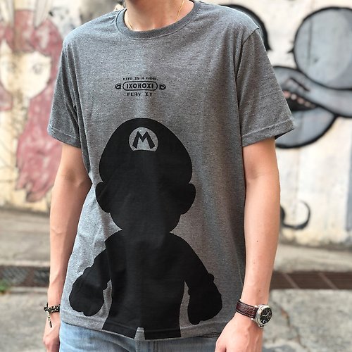 IXOHOXI Flagship Store A man in the shadow T-Shirt Cotton 100% (IA-078)