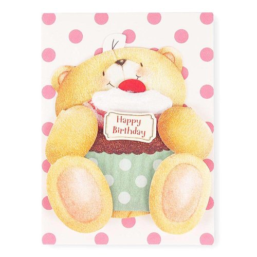 205剪刀石頭紙 坐著吃甜點【Hallmark-ForeverFriends-立體卡片 生日祝福】