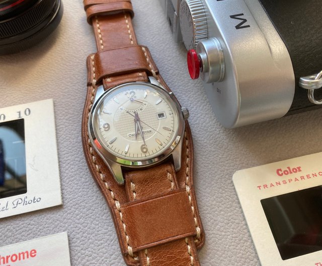 Siena Brown Leather Watch Strap