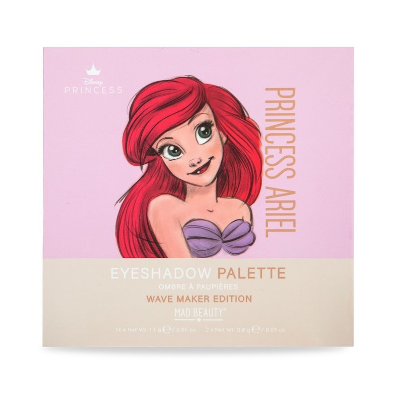 British MAD BEAUTY Disney Princess series colorful eye shadow palette 3 types - Eye Makeup - Other Materials 