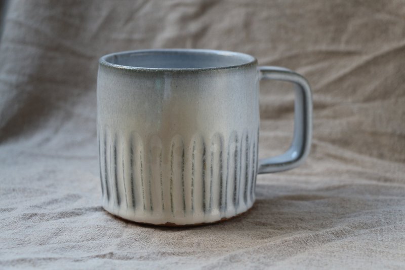 Cloud glaze handmade coffee cup mug - แก้วมัค/แก้วกาแฟ - ดินเผา 