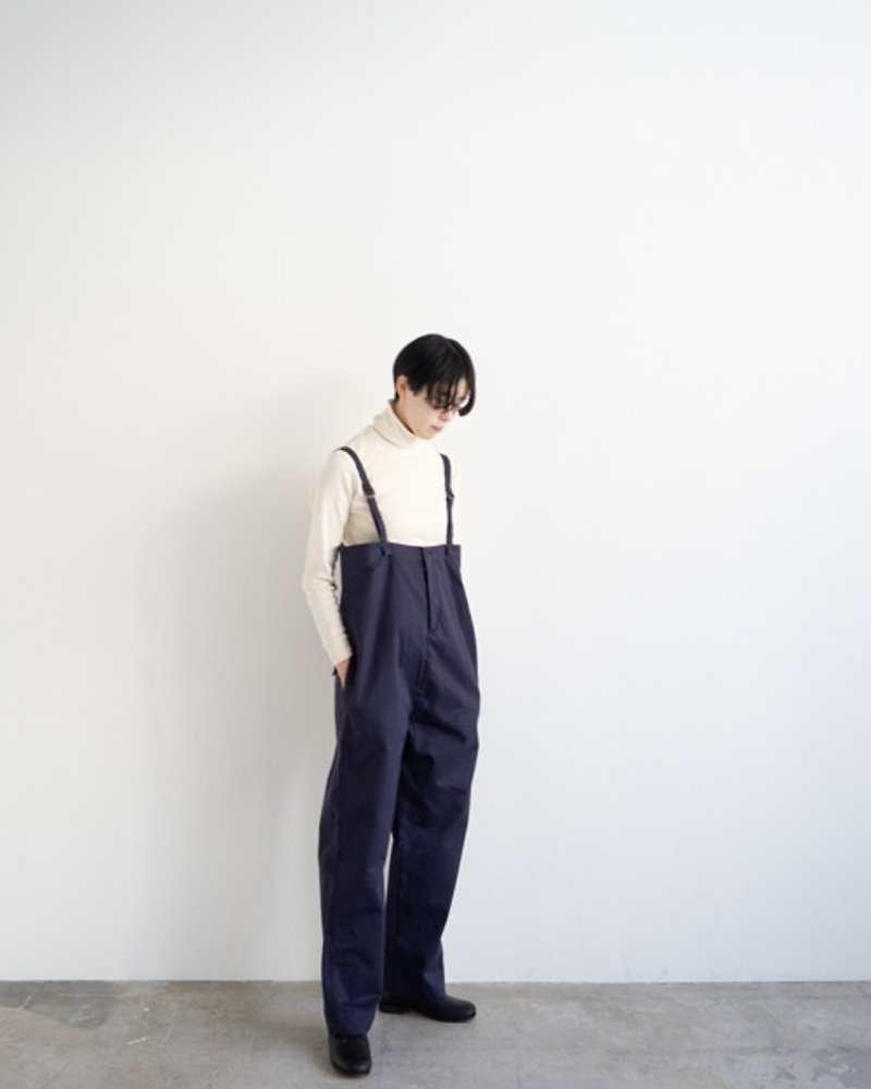 Cotton herringbone/stocking waders/faded navy - One Piece Dresses - Other Materials 
