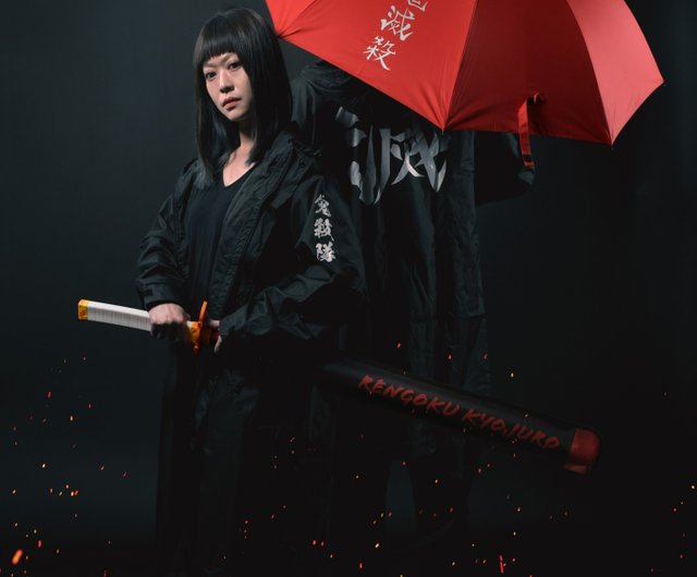 BIGGER】鬼滅の刃 炎柱-煉獄京十郎 光傘(予約) Anime IP