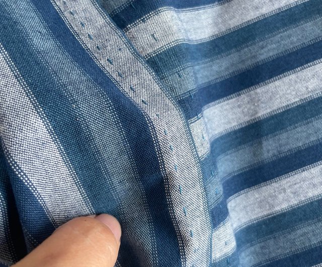 洋服通販 - 新作アイテムを ハンドメイド 着物リメイク 縞木綿 の プルオーバー チュニック トップス