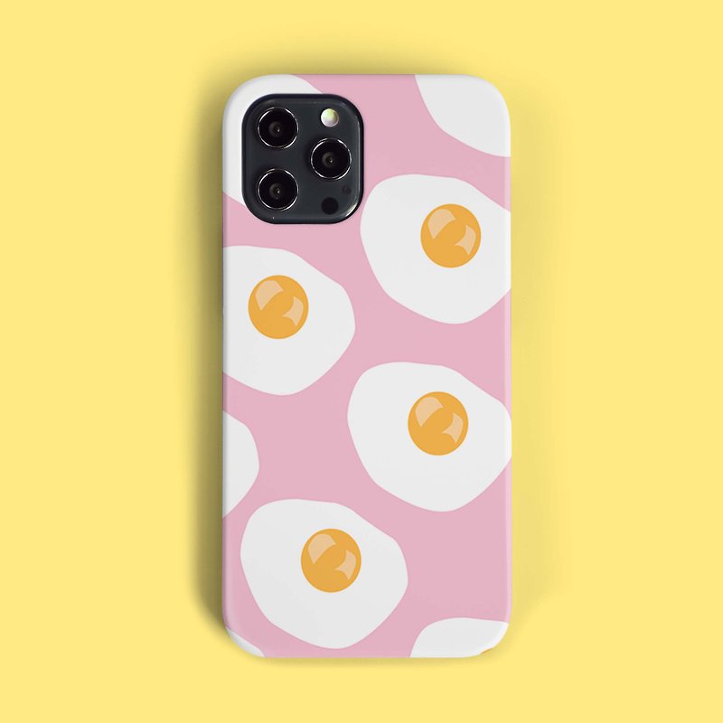 iPhone Samsung Egg /pink Phone case - เคส/ซองมือถือ - พลาสติก สึชมพู