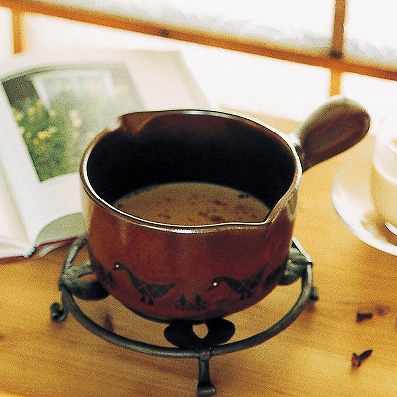 MEISTER HAND COOKPAN 牛奶鍋(兩色可選) - 盤子/餐盤/盤架 - 陶 咖啡色