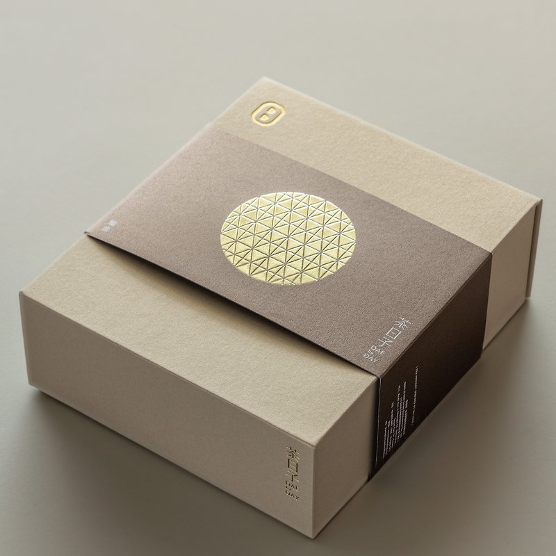 [Tea bag gift box] Moon phase gift box | 2 cans in Mid-Autumn Festival gift box/corporate gift/souvenir gift - ชา - อาหารสด สีทอง