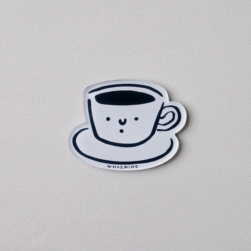 Styling Magnet-Coffee Cup - Magnets - Plastic White