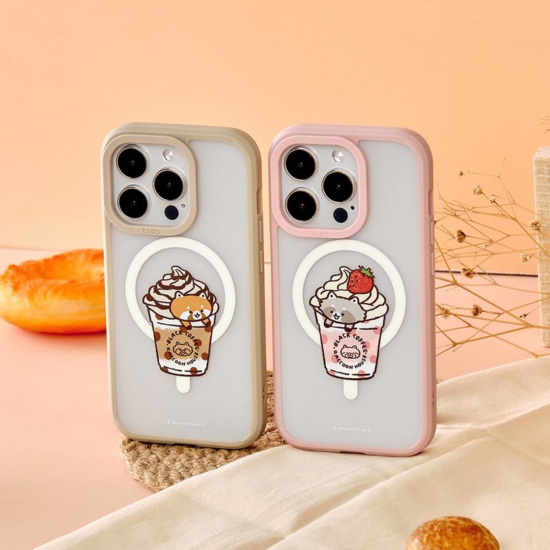 浣熊菓子屋歐蕾系列極光霧透MagSafe iPhone手機殼 - 手機殼/手機套 - 矽膠 多色