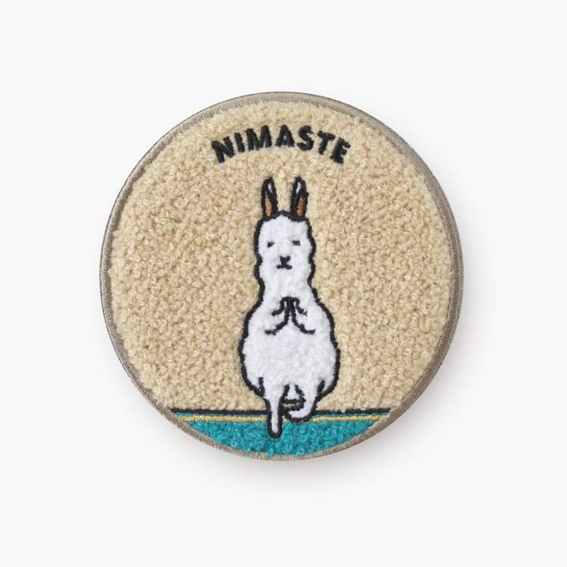 NIMASTE Nima embroidered coaster - ที่รองแก้ว - งานปัก หลากหลายสี