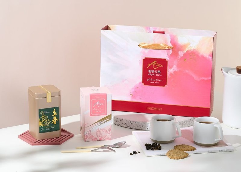 Rich Celebration B Mid-Autumn Festival Charity Gift Box Corporate Purchasing Top Ten Taichung Souvenirs and Gift Labels - Tea - Paper 