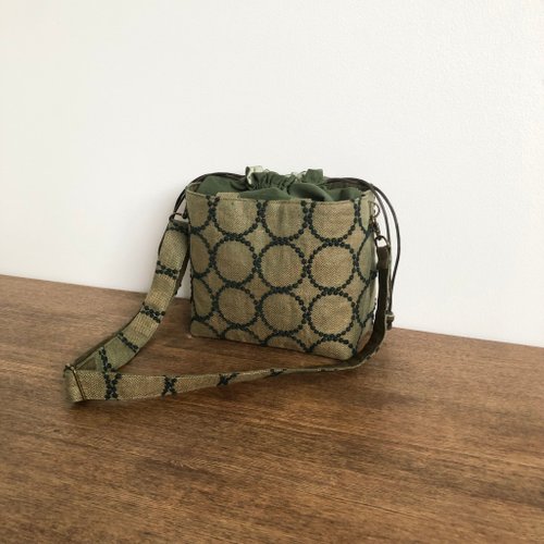 巾着バッグ ミナペルホネン タンバリン ハンドメイド - ショップ