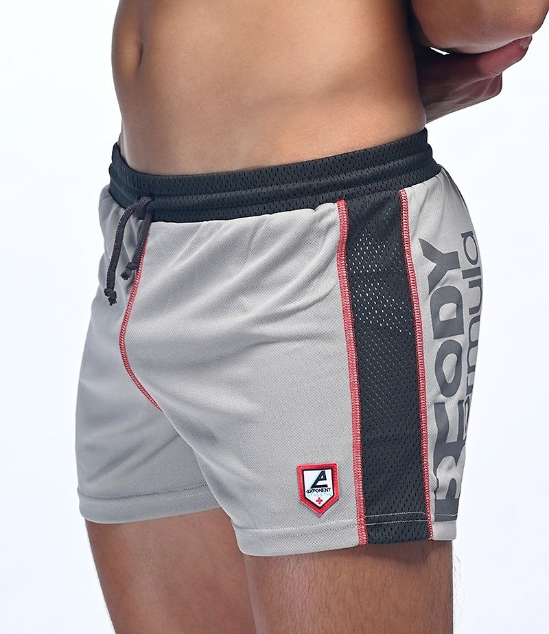Other Colors Body Formula ft. eXPONENT FLEX Shorts - Iron Grey - Men's Sportswear Bottoms - Polyester Gray