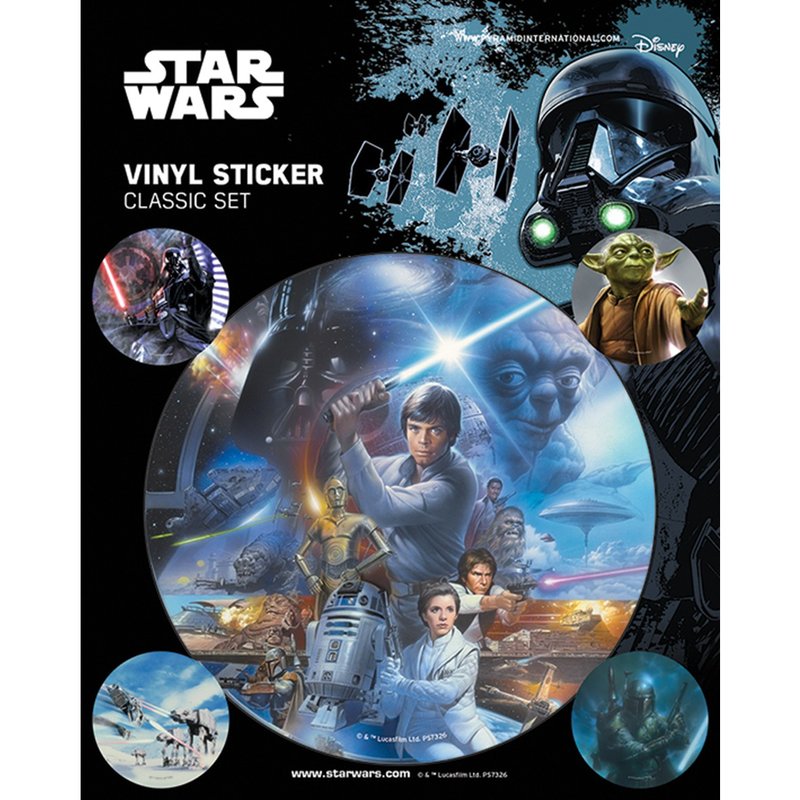 【星際大戰】Star Wars 原力對決貼紙組 - 貼紙 - 其他材質 多色