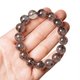【鄭家宝飾】ブラックスーパーセブントップコルヌコピアブラックスーパーセブンマイカ 12.5-12.8mm