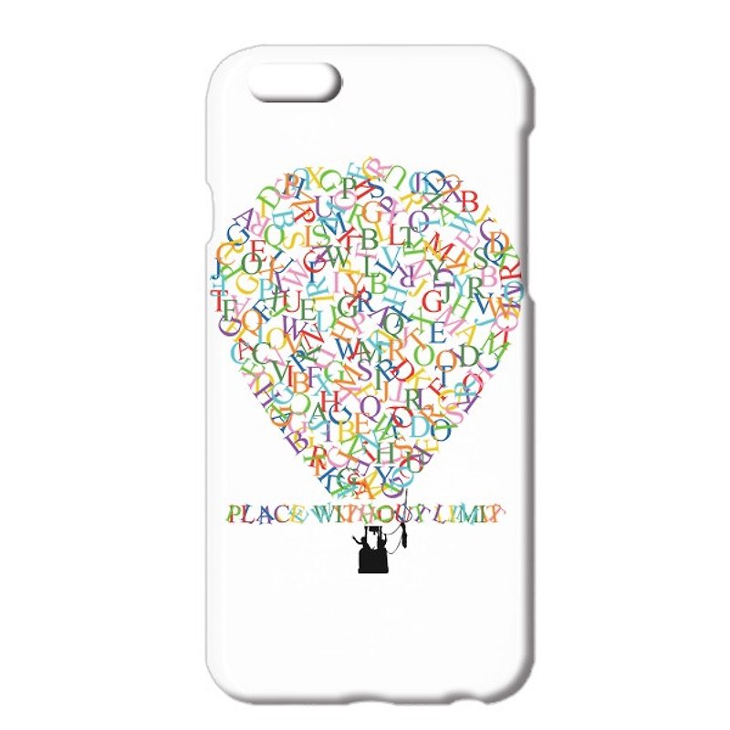 [iPhoneケース] balloon - 手機殼/手機套 - 塑膠 白色