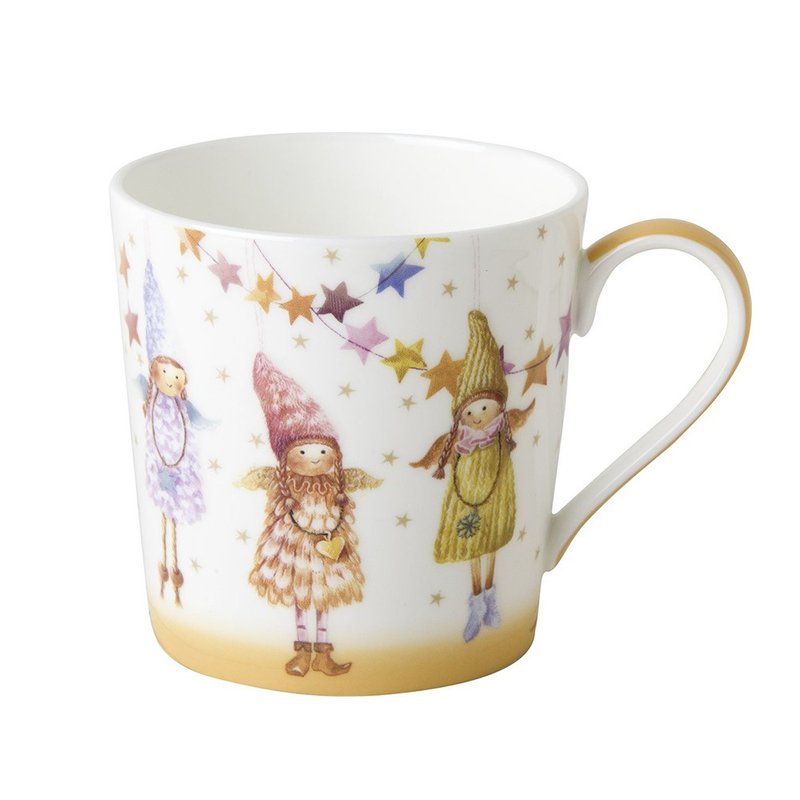 Germany IHR-Bone China Mug-Handmade Doll Bone China Mug - แก้ว - เครื่องลายคราม หลากหลายสี