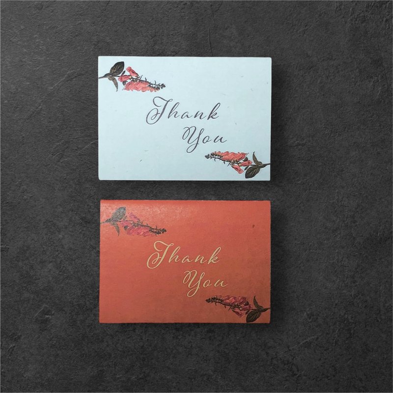 Thank You CardThank You - การ์ด/โปสการ์ด - กระดาษ หลากหลายสี