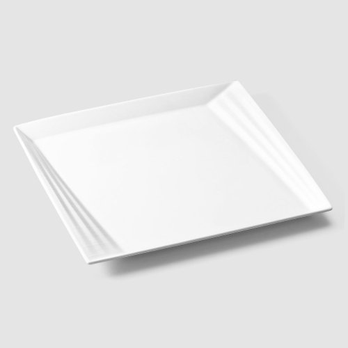 NARUMI鳴海骨瓷 【NARUMI】Sense White 食感純白骨瓷方形托盤(28cm)