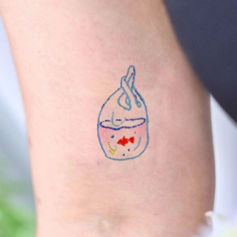 【Cute Little Animals】High-end Tattoo Sticker Waterproof and Durable Simulation - สติ๊กเกอร์แทททู - กระดาษ หลากหลายสี