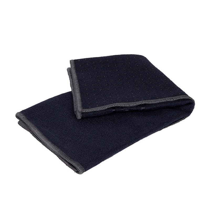 【Manduka】Yogitoes Hand Towel 瑜珈手巾 - Midnight (濕止滑) - 運動配件 - 其他材質 藍色