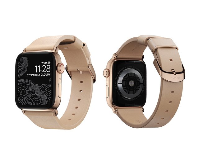 nomad leather apple watch band