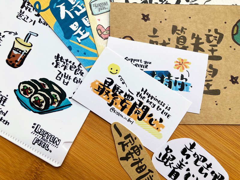 【Loveliness overloaded】Postcard Lucky Bag——Random Style - Cards & Postcards - Paper Multicolor