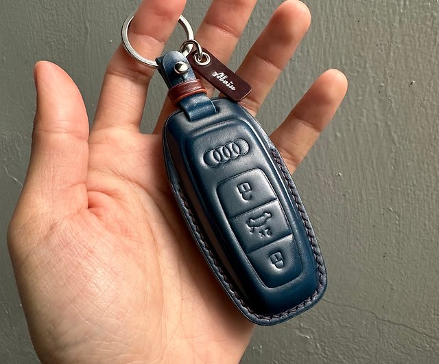 Wholesale Leather Car Key Case Protector Cover Keychain Shell For