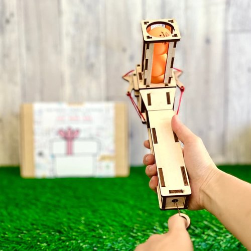 Fun-Maker設計 【DIY手作禮物】乒乓拉炮 -聖誕禮物 7歲up 附教學影片工具