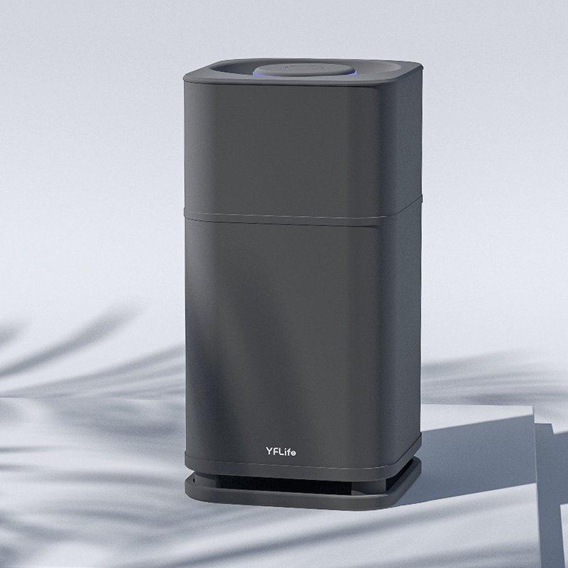 ROOMMI AIR6 Plus air purifier (two colors available) texture - Other Small Appliances - Other Metals Silver