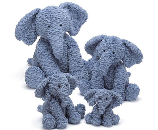 Jelly CAT グレーの象のぬいぐるみ Jellycat グレーの象 ぬいぐるみ - メルカリ