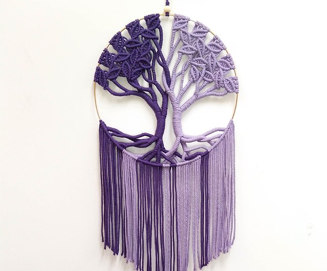 Une décoration murale bohème {DIY} - Purple Jumble