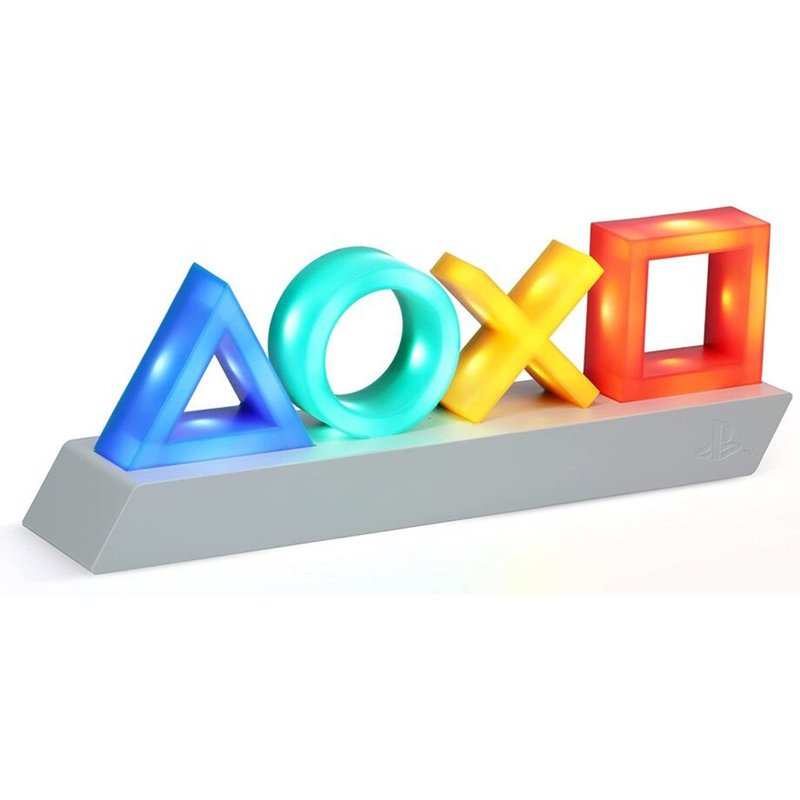 【Playstation】彩色炫光長型按鍵ICONS夜燈 - 燈具/燈飾 - 塑膠 多色