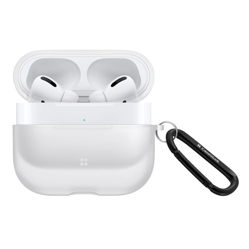 AIRPODS PRO EXPLORER CASE: PEARL WHITE - Headphones & Earbuds Storage - Polyester White