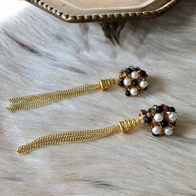 Shararane Earrings - Earrings & Clip-ons - Stone Gold