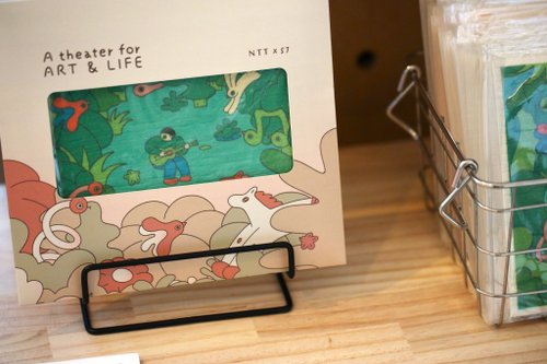 臺中國家歌劇院 (NTT GIFT SHOP) NTTX57 木漿棉清潔布(4入組)