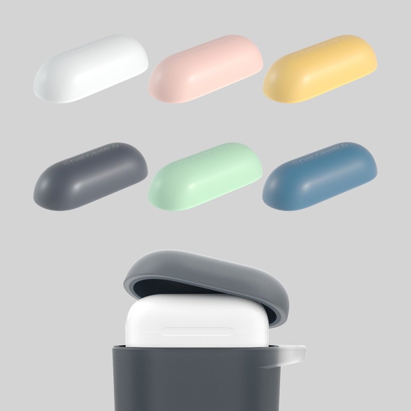 Airpods Pro/第2代/第1代 防摔保護套上蓋* - AirPods/耳機保護套 - 塑膠 多色