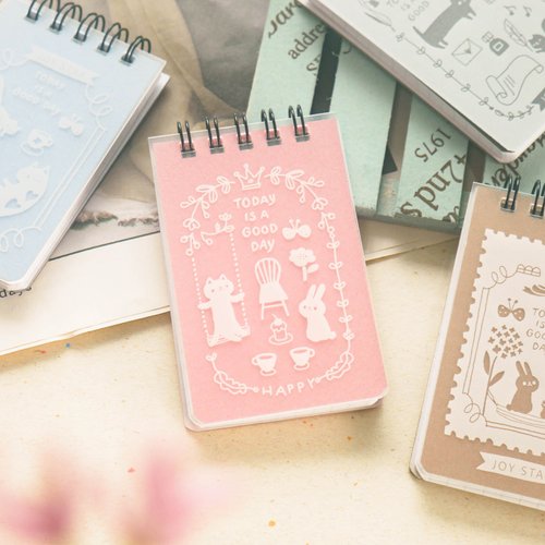 九達生活禮品 INS風 - 線圈筆記本(方眼/168K)。JN-168201。輕巧便攜.簡約可愛