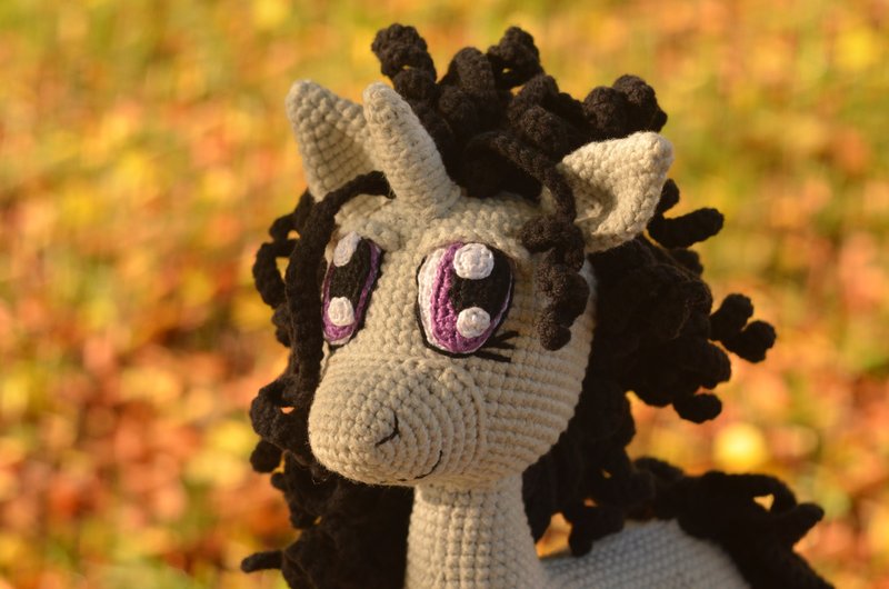 Favorite children's toy My little pony, stuffed toy unicorn - Kids' Toys - Other Materials Gray