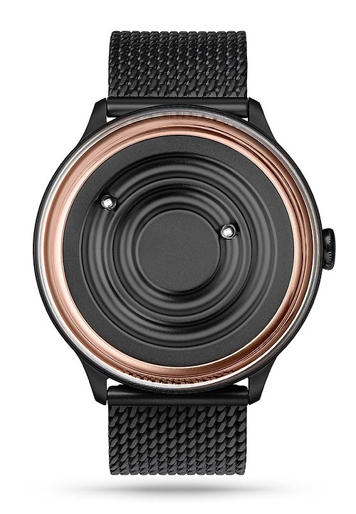 ZIIIRO Watches 宇宙天空系列腕錶Jupiter木星系列 - 黑玫瑰金色/Black RoseGold