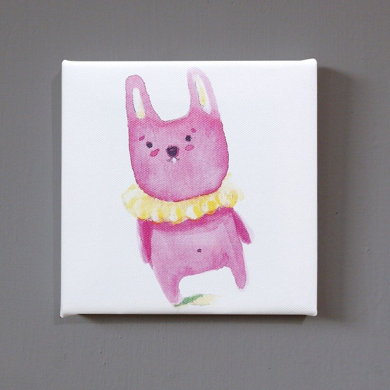 【9cm zoo hug series – Rabbit Xiao Xiao】replica painting - Wall Décor - Waterproof Material 